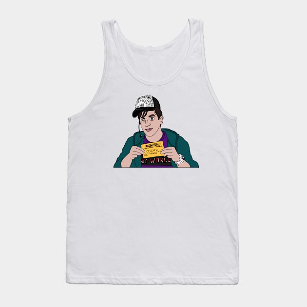 Ryan Bieber Halloween The Office Tank Top by Eclipse in Flames